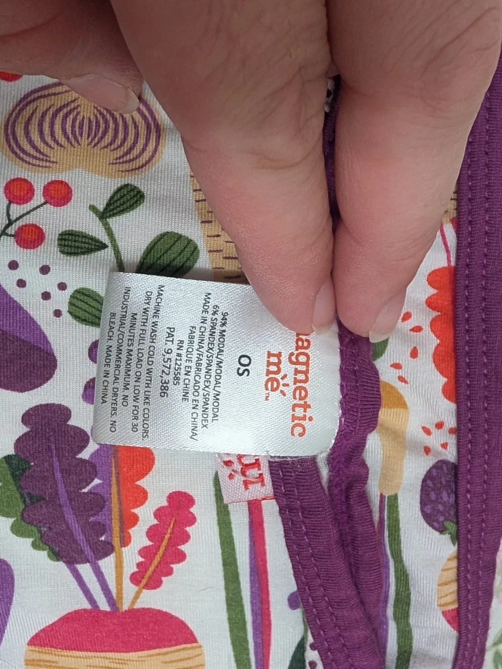 Magnetic Me Home Grown Print Modal Blend Baby Blanket - Picture 3 of 3